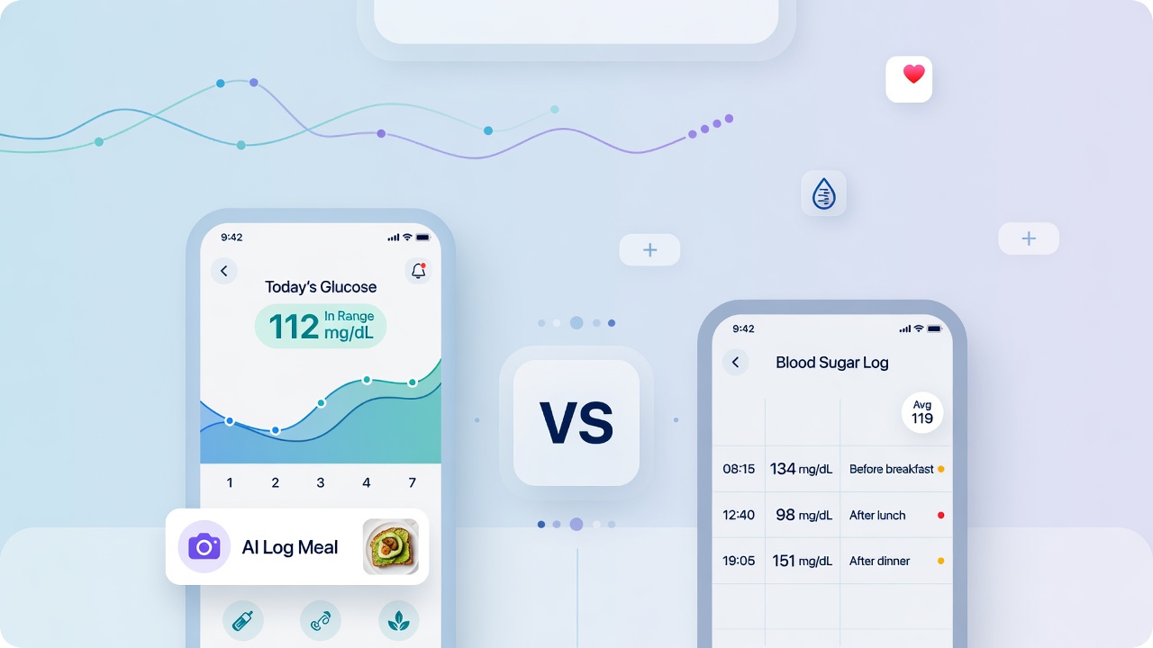 SugarLite vs mySugr 徹底比較 2026：機能と価格で選ぶ血糖管理アプリ